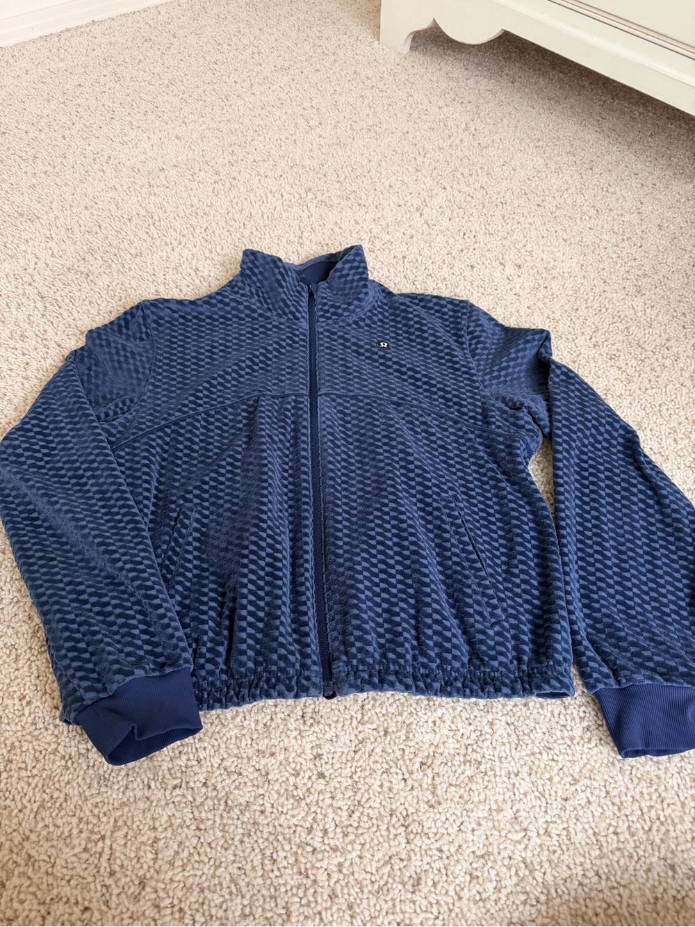 lululemon athletica court rival Terry tennis jacket